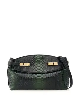 Ferragamo: Чёрный клатч 