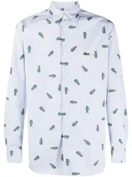 Comme Des Garçons Shirt: Рубашка в полоску 