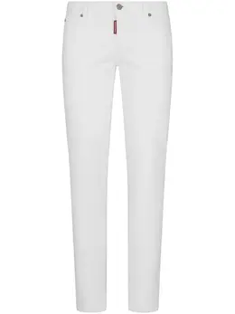 Dsquared2: Белые джинсы 