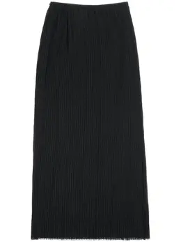 MM6 Maison Margiela: Плиссированная юбка 
