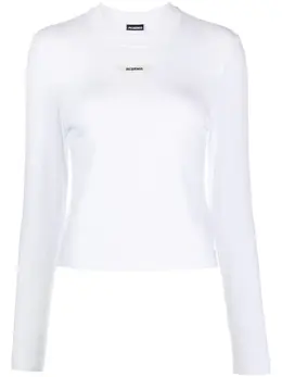 Jacquemus: Белая футболка 