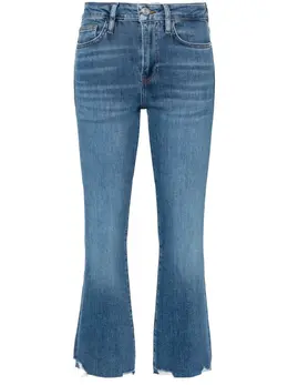 FRAME: Короткие джинсы  Le Crop Mini Boot