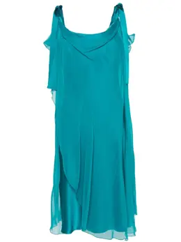 Alberta Ferretti: Многослойное платье 