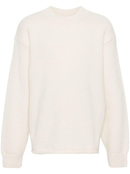 Jacquemus: Белый свитер 