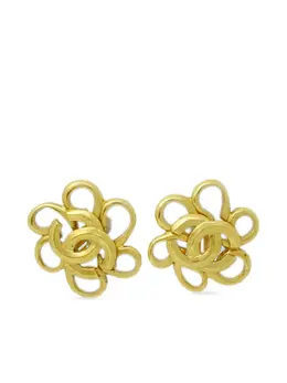 CHANEL Pre-Owned: Серьги 