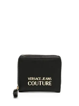 Versace Jeans Couture: Чёрный кошелёк 