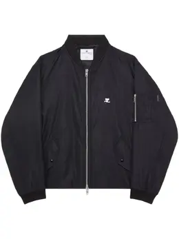 Courrèges: Чёрная куртка 