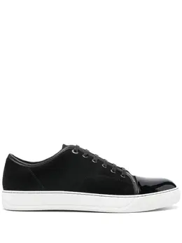 Lanvin: Чёрные кроссовки  DBB1