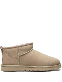 UGG: Бежевые ботинки  Ultra Mini