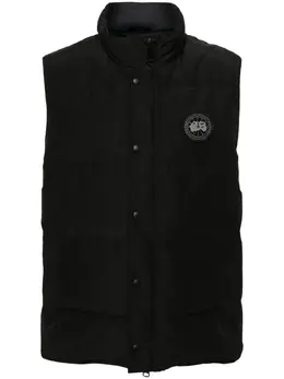 Canada Goose: Чёрный жилет  Garson