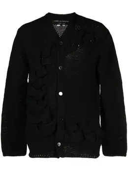 Comme des Garçons Homme Plus: Кардиган с v-образным вырезом 