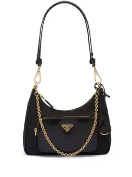 Prada: Чёрная сумка 
