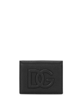Dolce & Gabbana: Чёрный кошелёк  DG