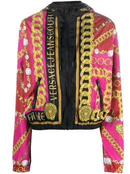 Versace Jeans Couture: Розовая куртка 