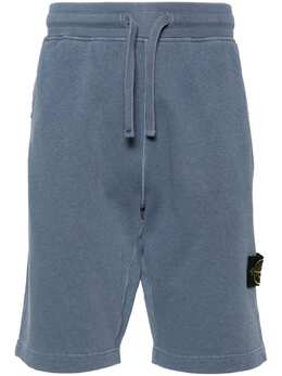 Stone Island: Голубые шорты  Compass