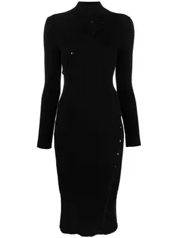 Courrèges: Трикотажное платье 
