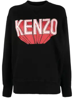 Kenzo: Свитшот с принтом 