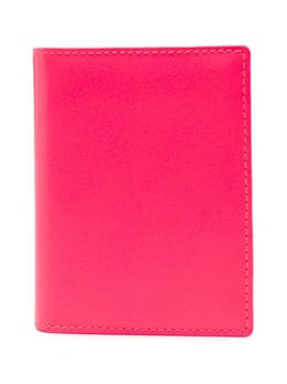 Comme Des Garçons Wallet: Розовый картхолдер 