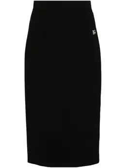 Dolce & Gabbana: Юбка из шерсти 