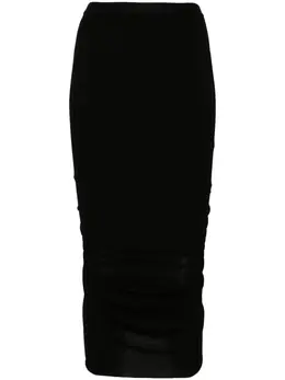 Rick Owens: Юбка миди 