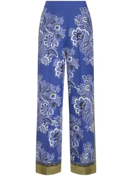 ETRO: Брюки с принтом 