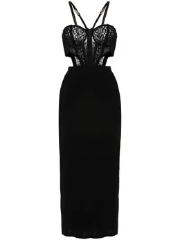 Versace Jeans Couture: Чёрное платье 