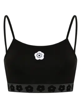 Kenzo: Чёрный бюстгальтер 