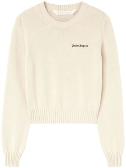 Palm Angels: Хлопковый свитер 