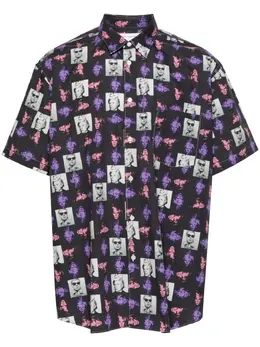 Comme Des Garçons Shirt: Рубашка с принтом 