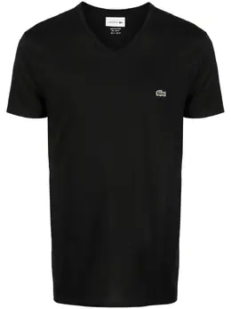 Lacoste: Футболка с v-образным вырезом 