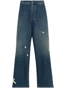 Maison Margiela: Прямые джинсы 