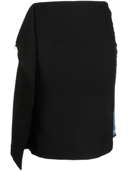 MM6 Maison Margiela: Джинсовая юбка 