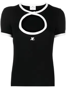 Courrèges: Хлопковый топ 