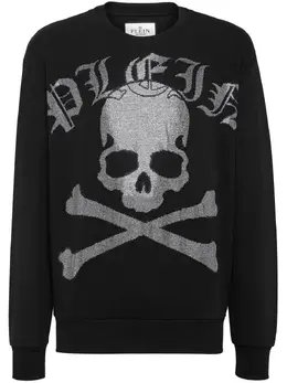 Philipp Plein: Свитшот  Crystal со стразами