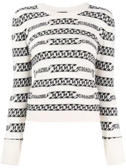 CHANEL Pre-Owned: Кашемировый свитер 
