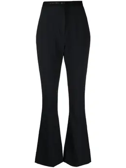 Versace Jeans Couture: Расклешённые брюки 