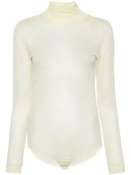 Maison Margiela: Прозрачный боди 