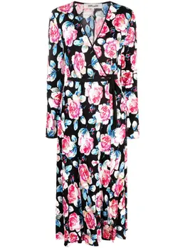 DVF Diane von Furstenberg: Платье с принтом 