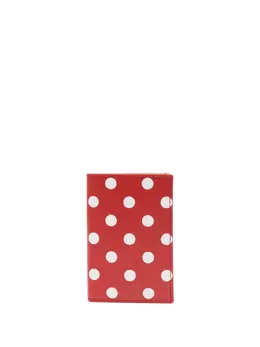 Comme Des Garçons Wallet: Кошелёк в горошек 