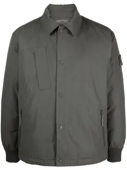 Stone Island: Хлопковая рубашка  Compass