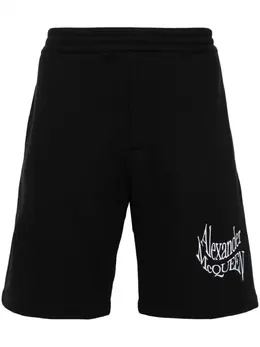 Alexander McQueen: Хлопковые шорты 