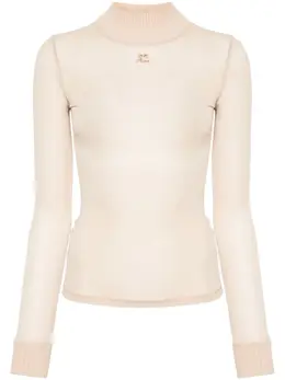 Courrèges: Топ в сетку 