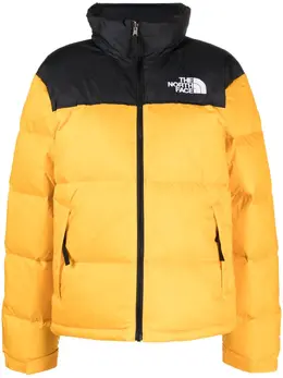 The North Face: Чёрная куртка  Nuptse