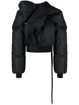 Rick Owens DRKSHDW: Чёрная куртка 