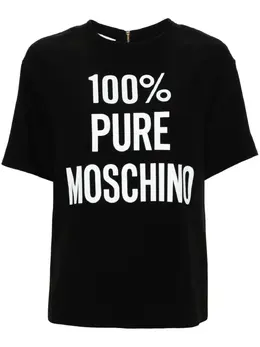 Moschino: Футболка с принтом 
