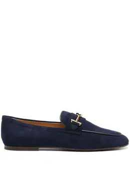 Tod's: Синие лоферы 