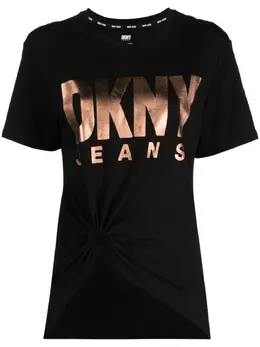 DKNY: Футболка с принтом 