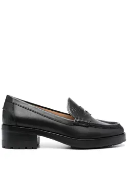 Lauren Ralph Lauren: Чёрные лоферы 