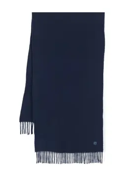 Maison Kitsuné: Синий шарф 
