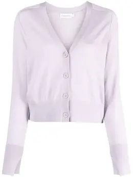 Calvin Klein: Кардиган с v-образным вырезом 